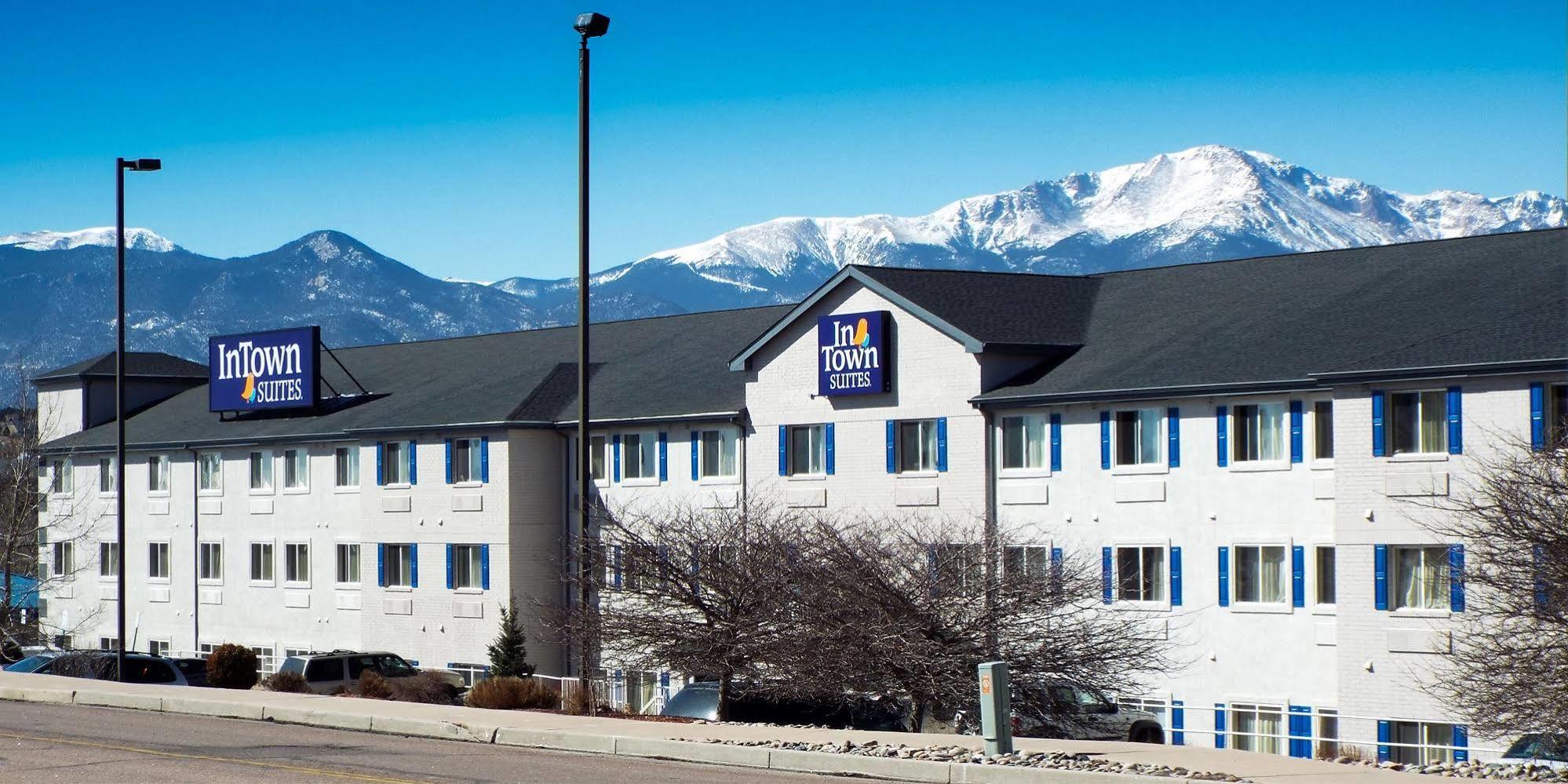 Intown Suites Extended Stay Colorado Springs Dış mekan fotoğraf